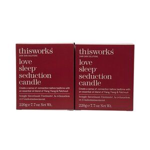 2 Pack This Works Love Sleep Seduction Candle 7.7 oz